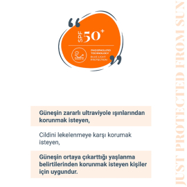 She Vec Just Protected From Sun SPF 50 - Güneş Koruyucu 50ml - 5
