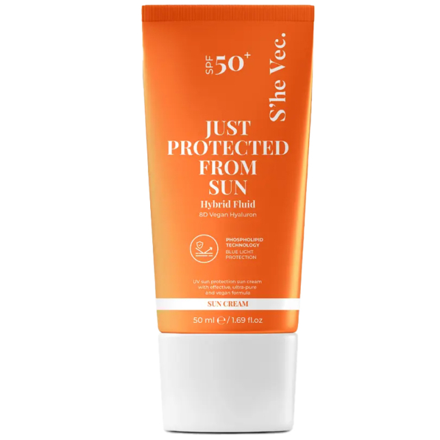 She Vec Just Protected From Sun SPF 50 - Güneş Koruyucu 50ml - 1