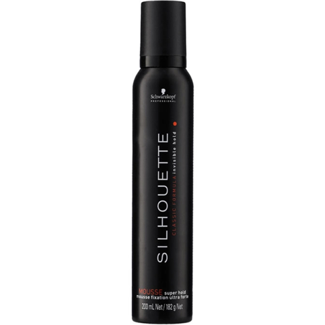 Silhouette Mosse Super Hold - Ekstra Tutucu Saç Köpüğü 200ml - 1