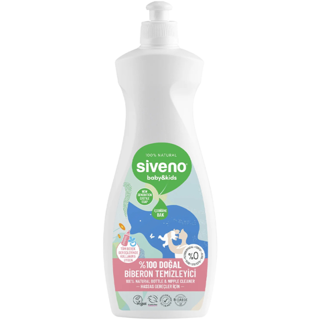 Siveno Baby Kids - Doğal Biberon Temizleyici 500ml - 1