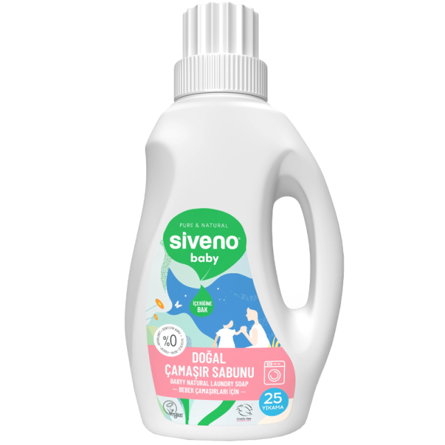 Siveno Baby Kids - Doğal Çamaşır Sabunu 750ml - 1