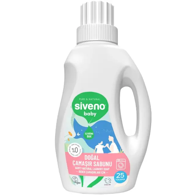 Siveno Baby Kids - Doğal Çamaşır Sabunu 750ml - 1