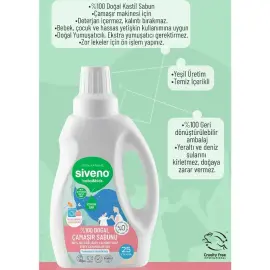 Siveno Baby Kids - Doğal Çamaşır Sabunu 750ml - 3