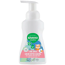 Siveno Baby Kids - Doğal Çocuk Köpük Sabunu 250ml - Siveno