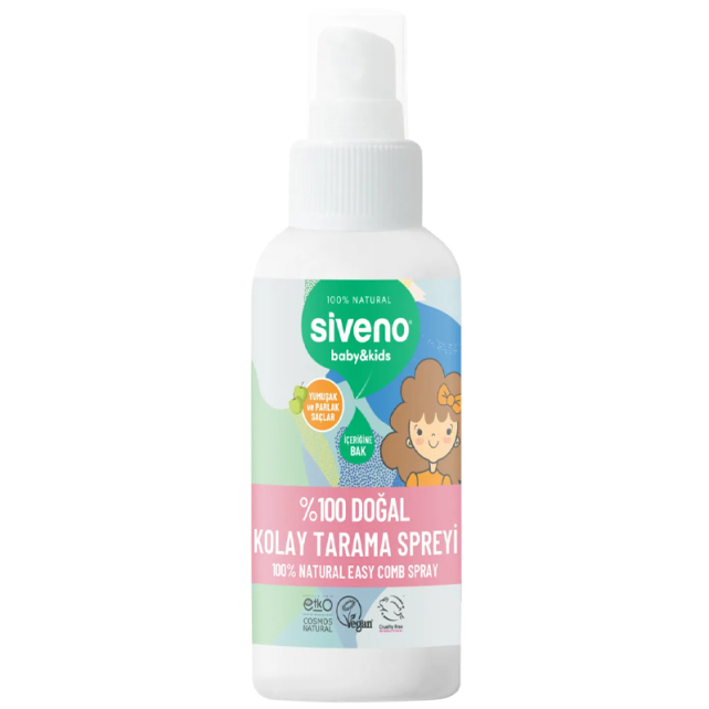 Siveno Baby Kids Doğal Tarama Spreyi 50ml - 1