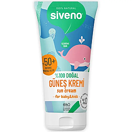Siveno Baby Kids SPF 50+ Bebek Güneş Kremi 50ml - Siveno