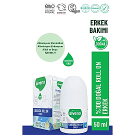Siveno Doğal Erkek Roll-On Deodorant 50ml - 2