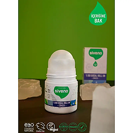 Siveno Doğal Erkek Roll-On Deodorant 50ml - 3