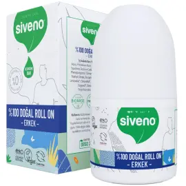 Siveno Doğal Erkek Roll-On Deodorant 50ml - 1