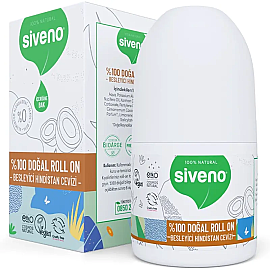 Siveno Doğal Roll-On Deodorant - Besleyici Hindistan Cevizi 50ml - 1