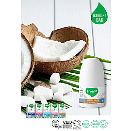 Siveno Doğal Roll-On Deodorant - Besleyici Hindistan Cevizi 50ml - 4