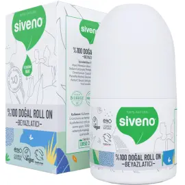 Siveno Doğal Roll On Deodorant - Beyazlatıcı Etkili 50ml - 1