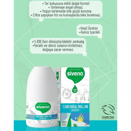 Siveno Doğal Roll On Deodorant - Sportif 50ml - 3