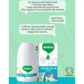 Siveno Doğal Roll On Deodorant - Sportif 50ml - 3