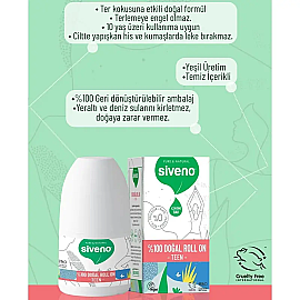 Siveno Doğal Roll-On Deodorant - Teen 50ml - 3