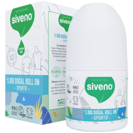 Siveno Doğal Roll On Deoroant - Sportif 50ml - Siveno