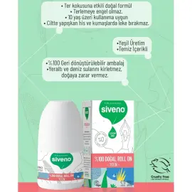 Siveno Doğal Roll On Deoroant - Teen 50ml - 3