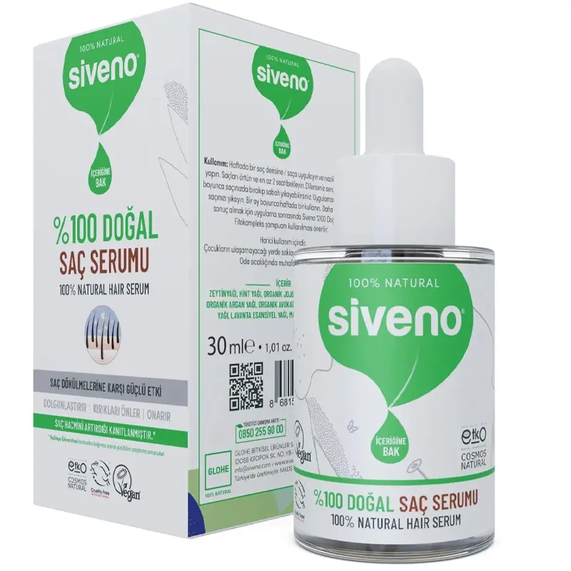 Siveno Doğal Saç Serumu 30ml