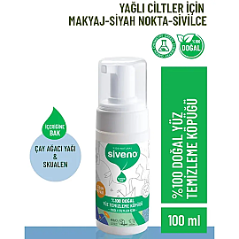 Siveno Doğal Yüz Temizleme Köpüğü 100ml - 2