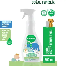 Siveno Doğal Yüzey Temizleyici - Çam Özlü 500ml - 2