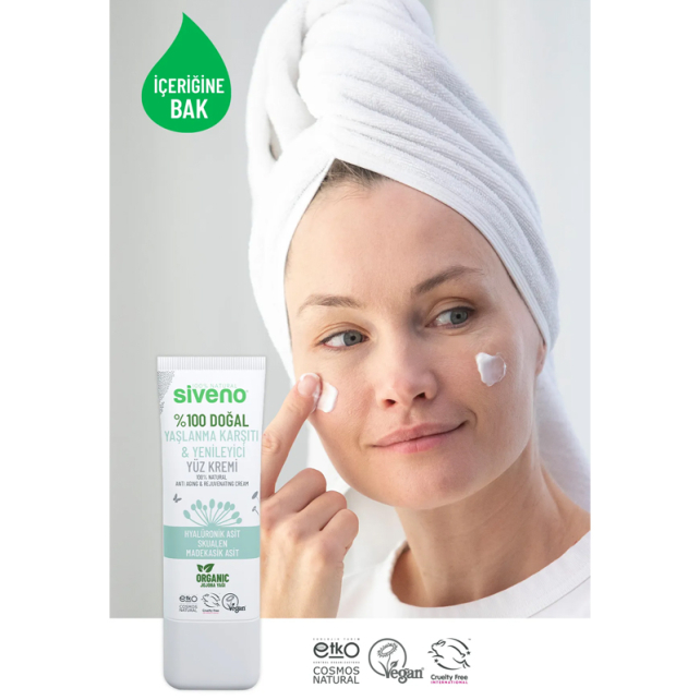 Siveno Yaşlanma Karşıtı Yüz Kremi 30ml - 4