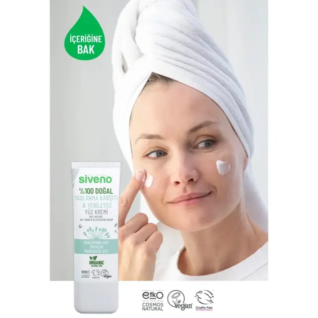 Siveno Yaşlanma Karşıtı Yüz Kremi 30ml - 4