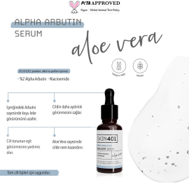 Skin401 Alpha Arbutin Equalizer - Leke Karşıtı Serum 30ml - 3