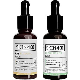 Skin401 Aydınlatıcı ve Canlandırıcı Etkili Serum Seti - Skin401
