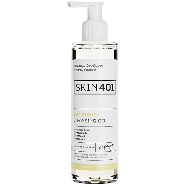 Skin401 BHA Purify Cleansing Gel - Arındırıcı Yüz Temizleme Jeli 200ml - 1