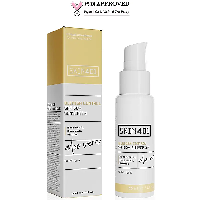 Skin401 Blemish Control SPF 50+ Sunscreen - Güneş Koruyucu 50ml - 2