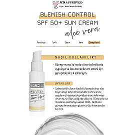 Skin401 Blemish Control SPF 50+ Sunscreen - Güneş Koruyucu 50ml - 4