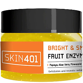 Skin401 Bright Smooth Fruit Enzyme Mask - Meyve Enzim Jel Maskesi 100ml - Skin401