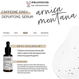 Skin401 Caffein Easy Depuffing - Göz Çevresi Bakım Serumu 30ml - 4