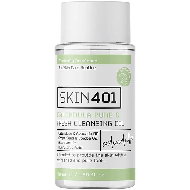 Skin401 Calendula Pure & Fresh Cleansing Oil - Cilt Temizleme Yağı 50ml - 1
