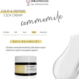 Skin401 Calm Repair Cica Cream - Onarıcı Etkili Bakım Kremi 50ml - 4