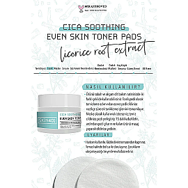Skin401 Cica Soothing Even Skin Toner Ped - Yatıştırıcı Tonik Ped 100 Pcs - 4
