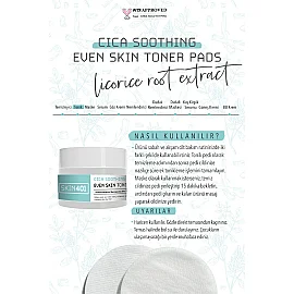 Skin401 Cica Soothing Even Skin Toner Ped - Yatıştırıcı Tonik Ped 100 pcs - 4