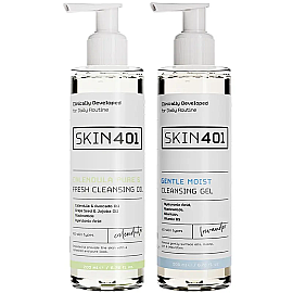 Skin401 Çift Aşamalı Yüz Temizleme Seti - Skin401