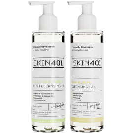 Skin401 Çift Aşamalı Yüz Temizleme Seti - Skin401