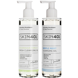 Skin401 Çift Aşamalı Yüz Temizleme Seti - Skin401