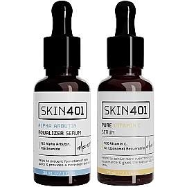 Skin401 Cilt Aydınlatmaya Yardımcı Serum Seti - Skin401