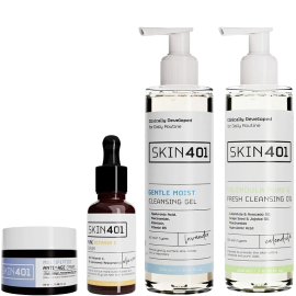 Skin401 Cilt Yenilenmesine Yardımcı ve Aydınlatıcı Etkili Bakım Seti - Skin401