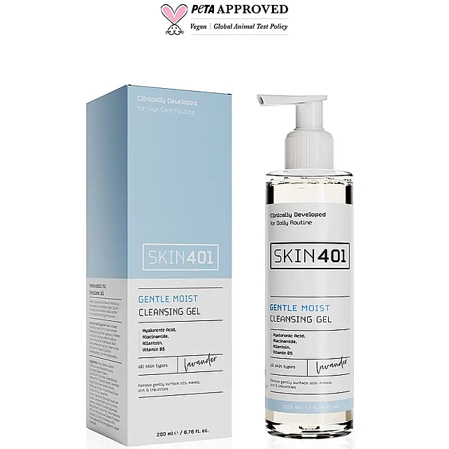 Skin401 Gentle Moist Cleansing Gel - Nemlendirici Yüz Temizleme Jeli 200ml - 2