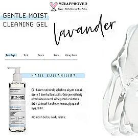 Skin401 Gentle Moist Cleansing Gel - Nemlendirici Yüz Temizleme Jeli 200ml - 4