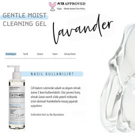 Skin401 Gentle Moist Cleansing Gel - Nemlendirici Yüz Temizleme Jeli 200ml - 4