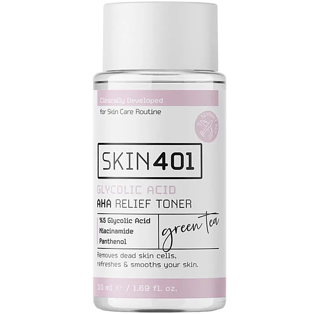 Skin401 Glycolic Acid AHA Relief Toner - Leke Karşıtı Tonik 50ml - 1