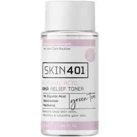 Skin401 Glycolic Acid AHA Relief Toner - Leke Karşıtı Tonik 50ml - Skin401