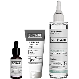 Skin401 Gözenek ve Siyah Nokta Karşıtı Bakım Seti - Skin401