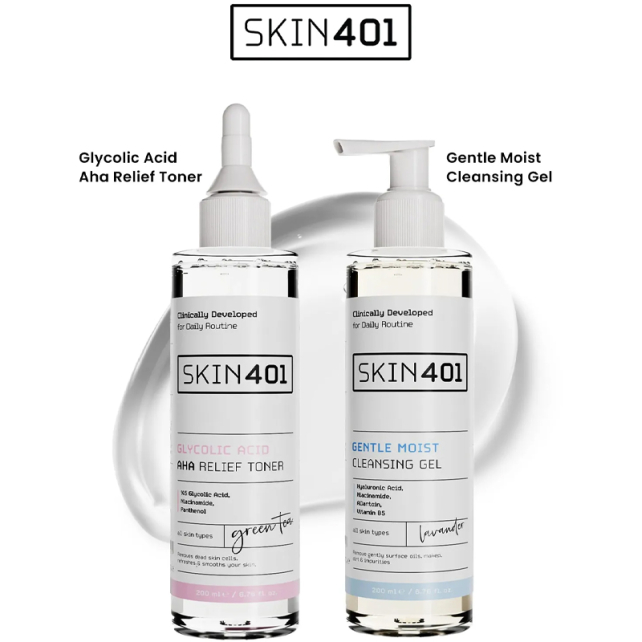 Skin401 Hassas Ciltlere Özel Aydınlatıcı Arındırıcı Yüz Temizleme Seti - 2