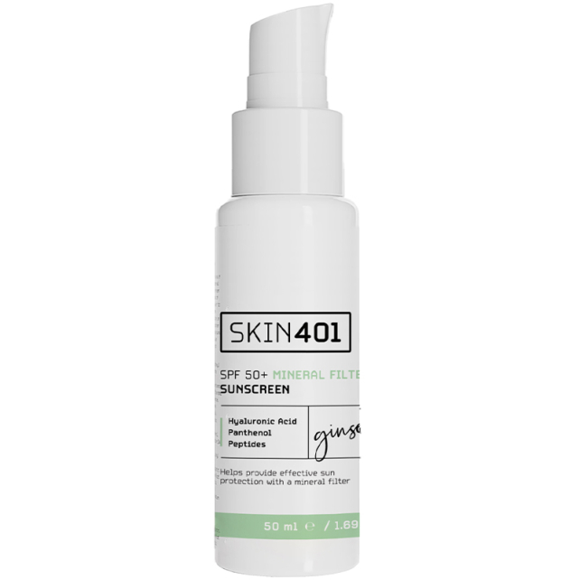 Skin401 Mineral Filter SPF 50+ Sunscreen - Mineral Güneş Koruyucu 50ml - 1